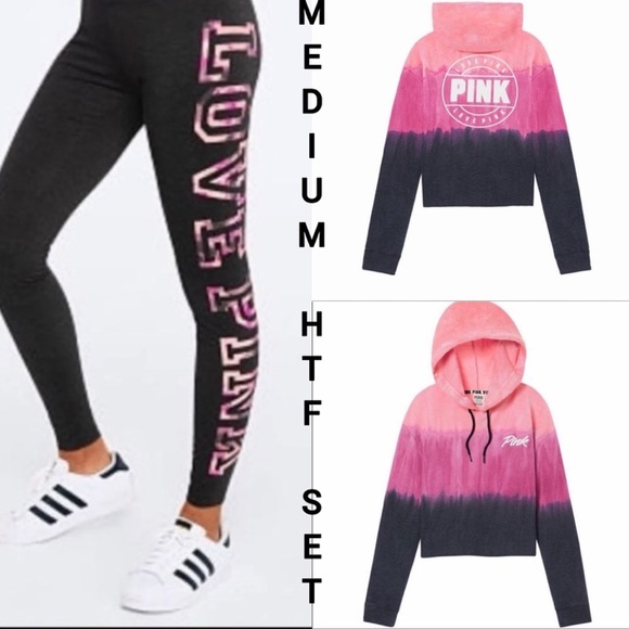 NWT VS PINK MEDIUM OMBRÉ SET